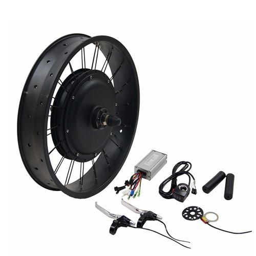 Front Rear Wheel Big Brushless Gearless Motor 36V/48V 500W/1000W 20*4.0 Fat Tyre Motor Bike Bicycle Conversion Kit