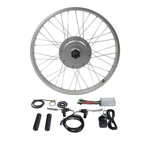 Front Wheel 36V/48V 250W/350W/500W 154 Hub Brushless Gearless Motor Conversion Kit