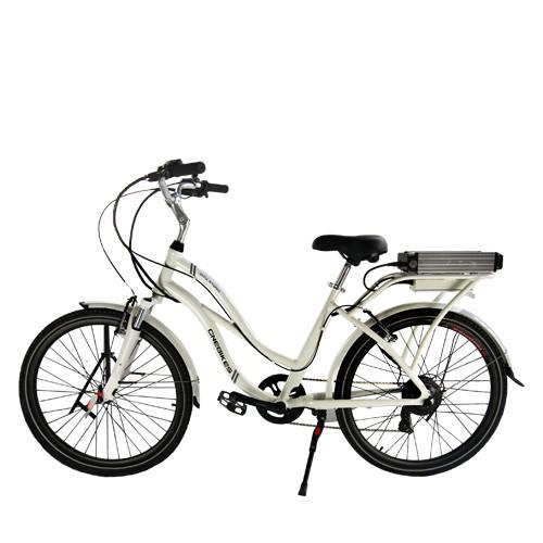 Electric Bike 26inch 36V 250W 10.4Ah 25km/h Mileage 40km With LED Display For Lady CR26B City Bike