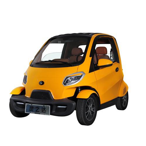 60v 4000w 120AH Yellow Electric Car