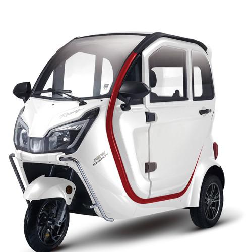 White Electric Tricycle