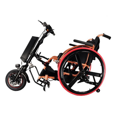 Wheelchair Electric Attachment 12inch 36V 350W Electric Handbike Wheelchair Handcycle WH12AS