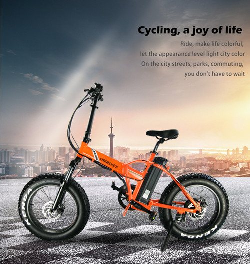 4.0 fat tire electric bike